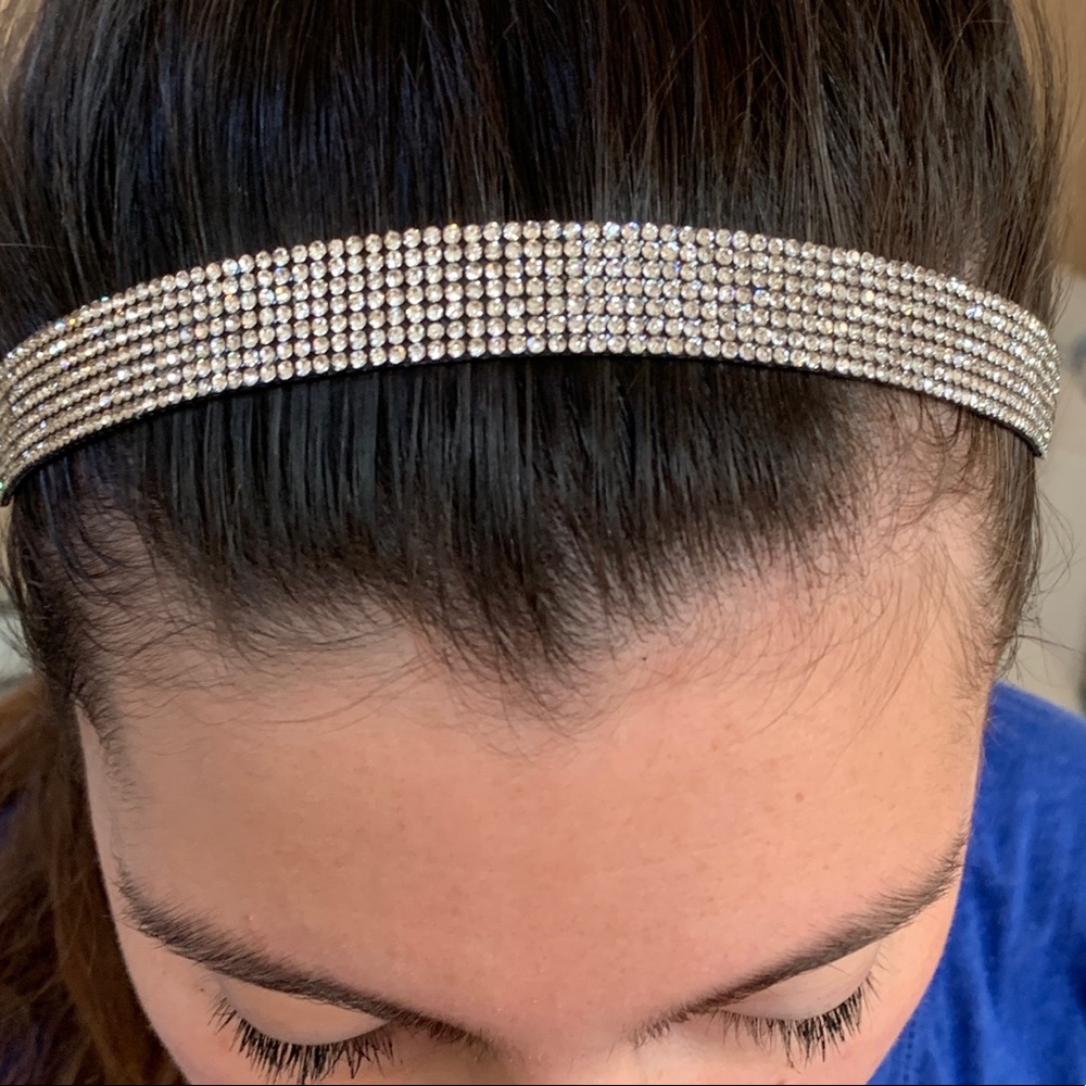 NEW Diamond Rhinestone Stretch Headband